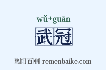 武冠是什么意思的图片